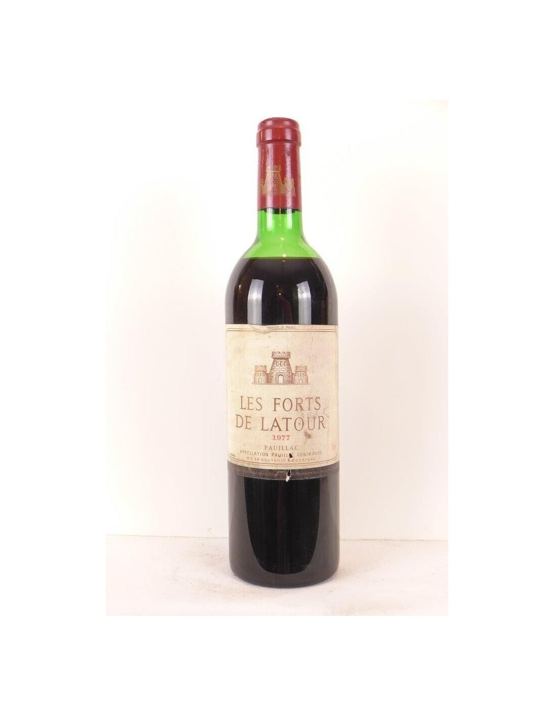 1977 - pauillac - les forts de latour - rouge - bordeaux - Just Wines 