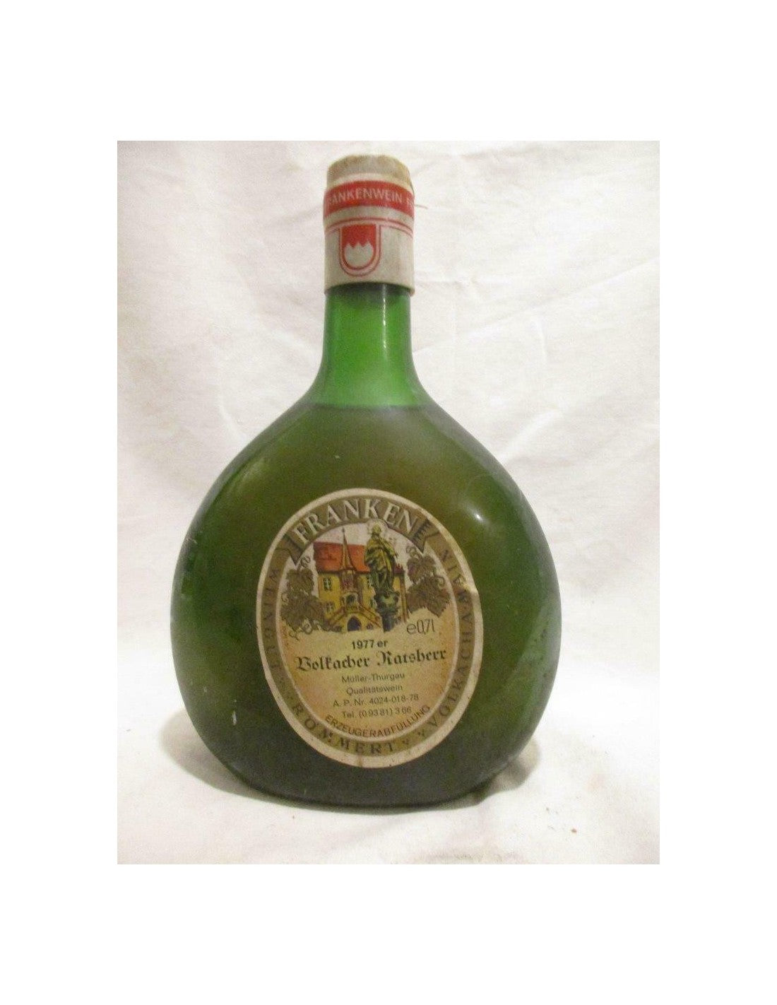 1977 - rommert muller thurgau - blanc - franken allemagne - Just Wines 