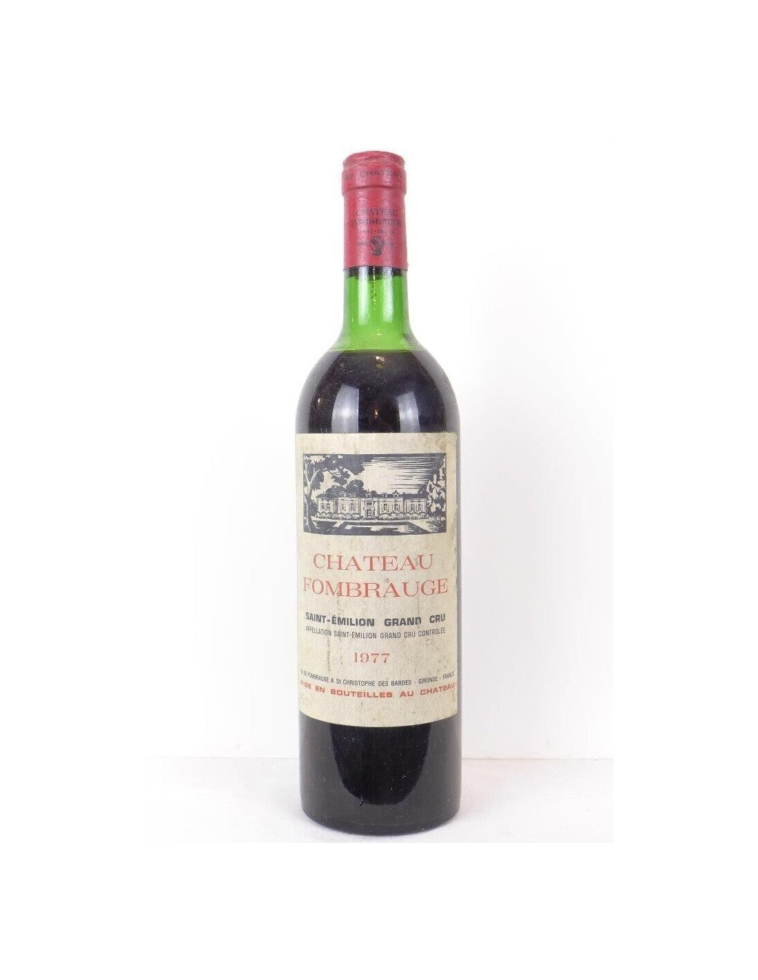 1977 - saint-émilion - château fombrauge grand cru - rouge - bordeaux - Just Wines 