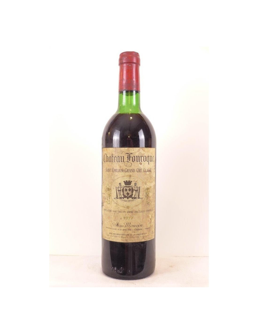 1977 - saint-émilion - château fonroque grand cru classé - rouge - bordeaux - Just Wines 