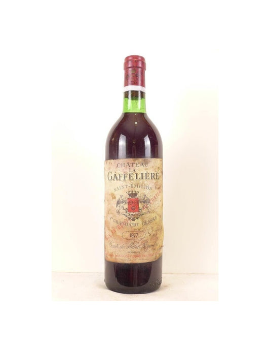 1977 - saint-émilion - château la gaffelière grand cru classé B (étiquette sale) - rouge - bordeaux - Just Wines 