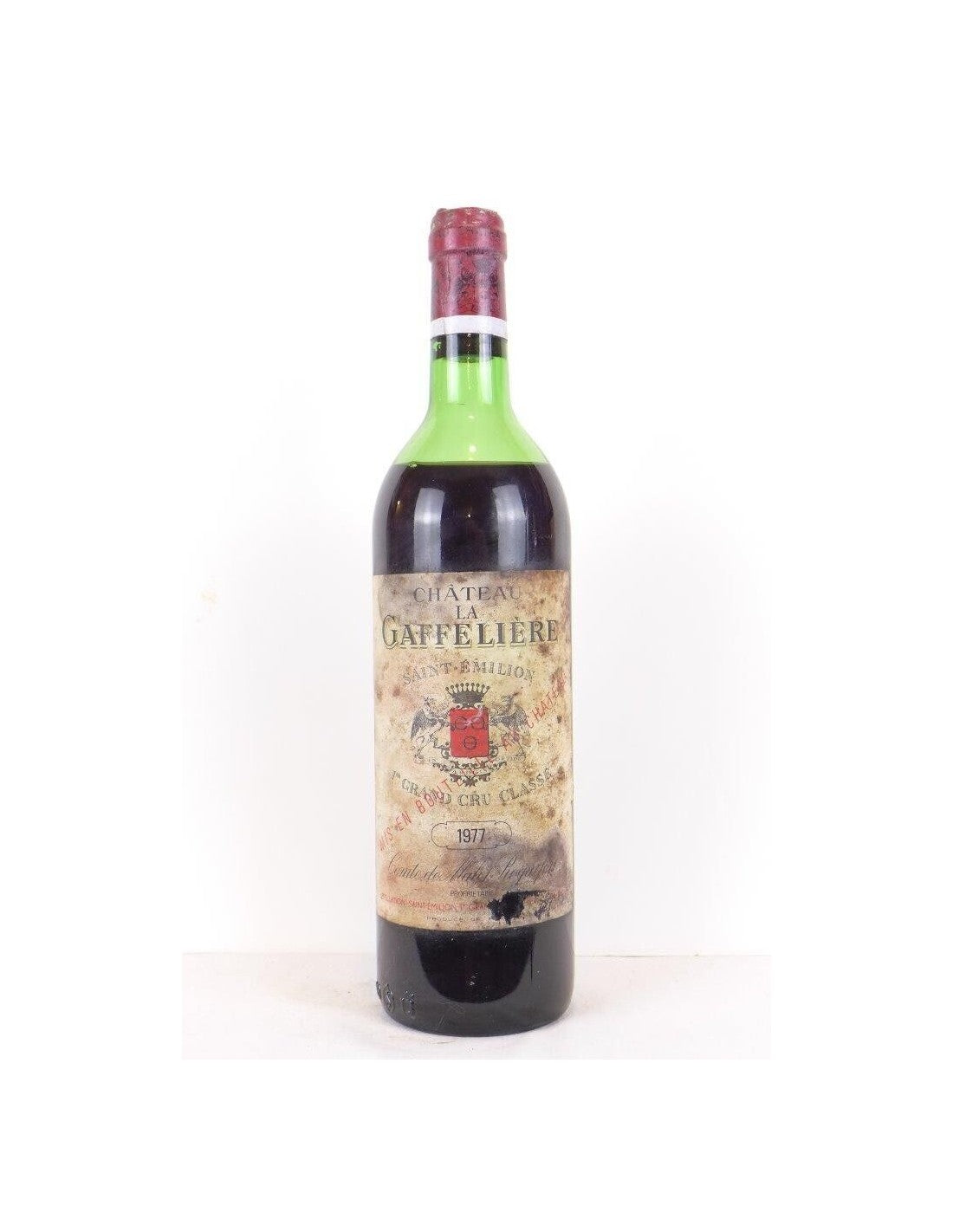 1977 - saint-émilion - château la gaffelière premier grand cru classé B - rouge - bordeaux - Just Wines 