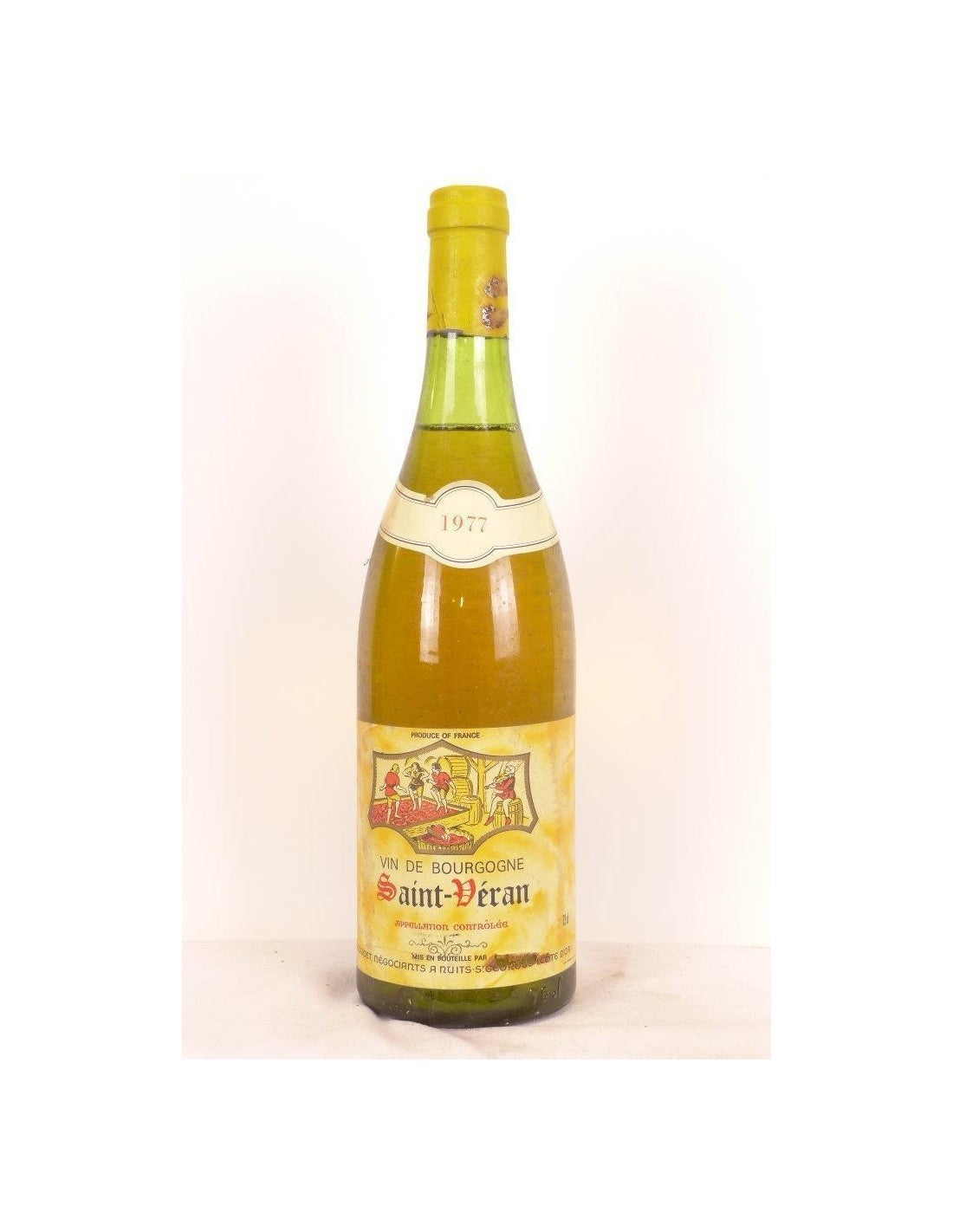 1977 - saint-véran - doucet - blanc - bourgogne - Just Wines 