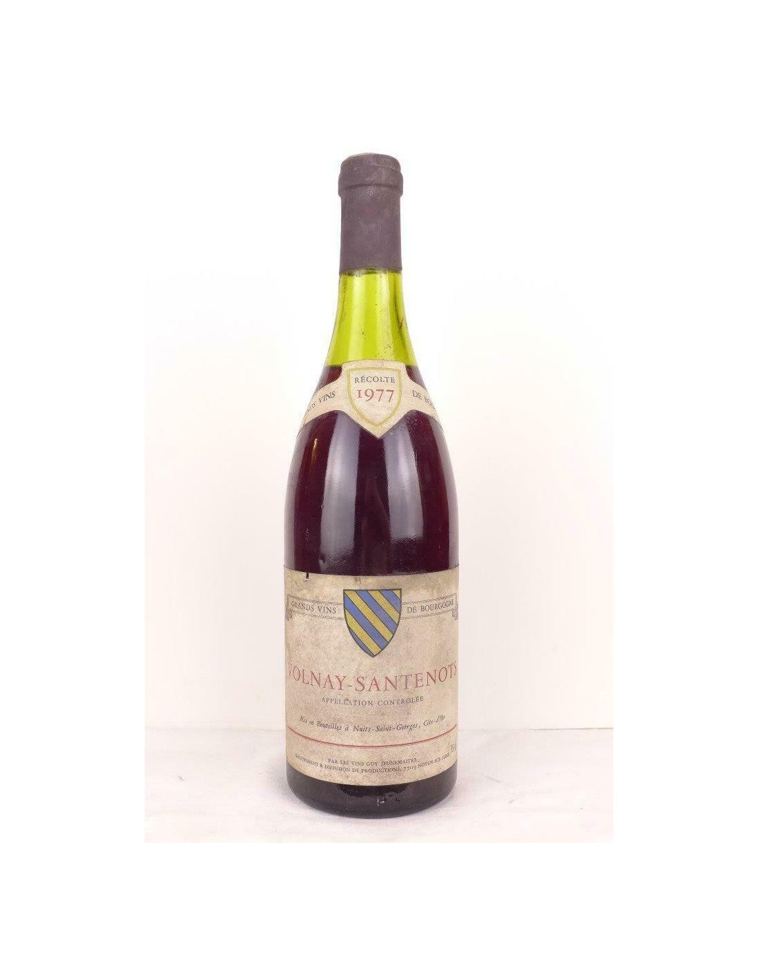 1977 - volnay - guy jeunemaître santenots (b1) - rouge - bourgogne - Just Wines 