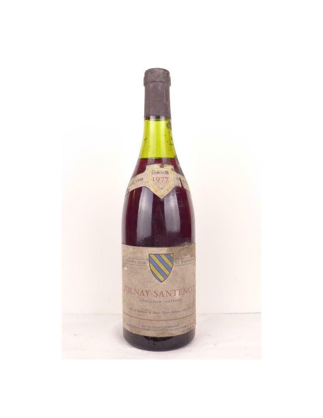 1977 - volnay - guy jeunemaître santenots - rouge - bourgogne - Just Wines 