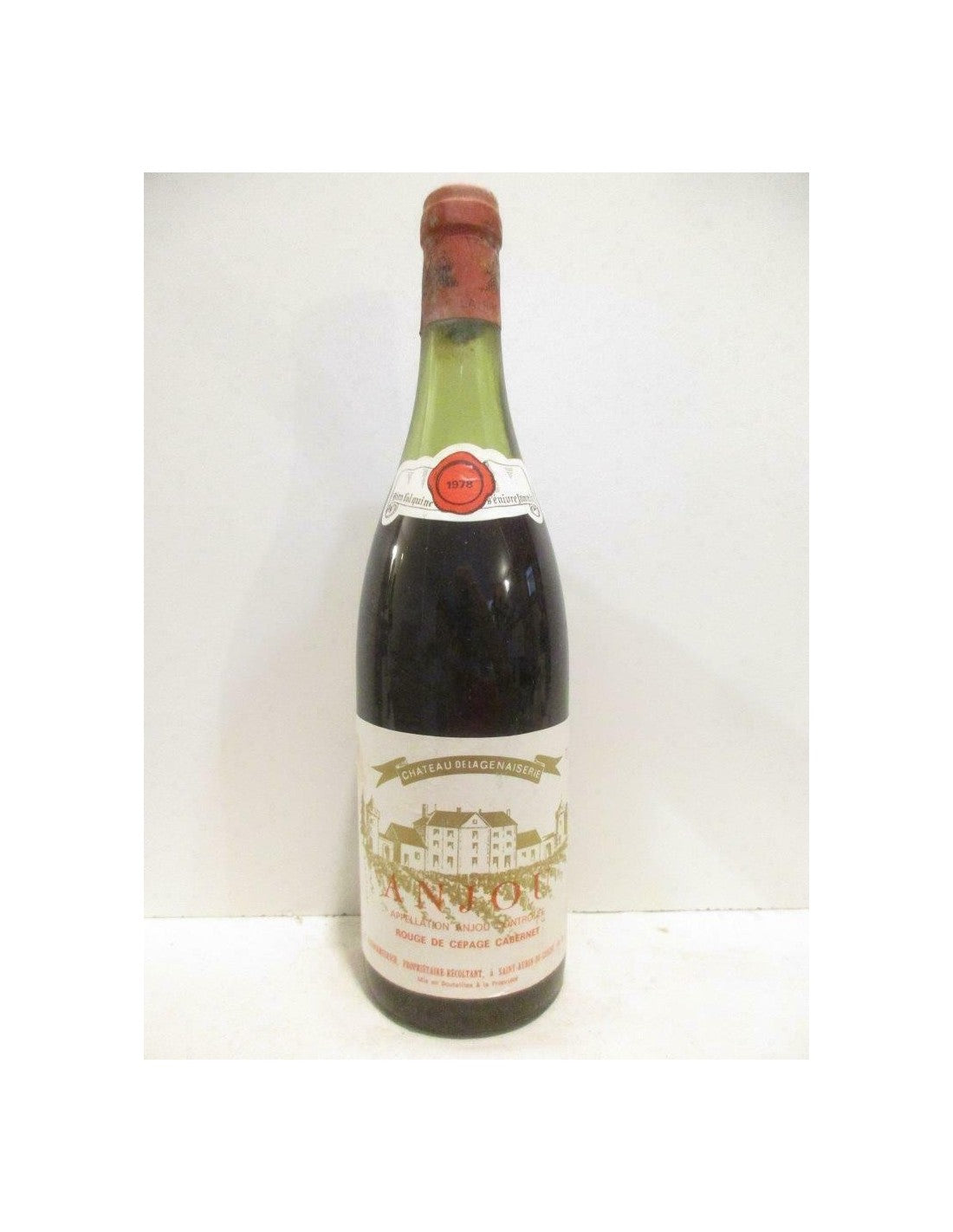 1978 - anjou - château de la genaiserie cabernet (capsule abîmée) - rouge - loire - anjou - Just Wines 