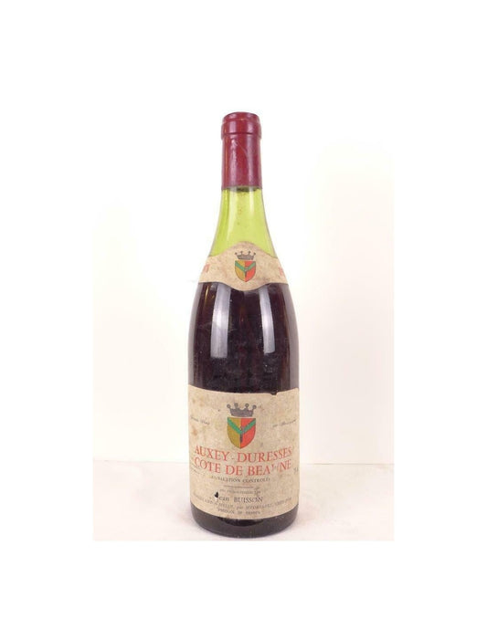 1978 - auxey-duresses - jean buisson - rouge - bourgogne - Just Wines 