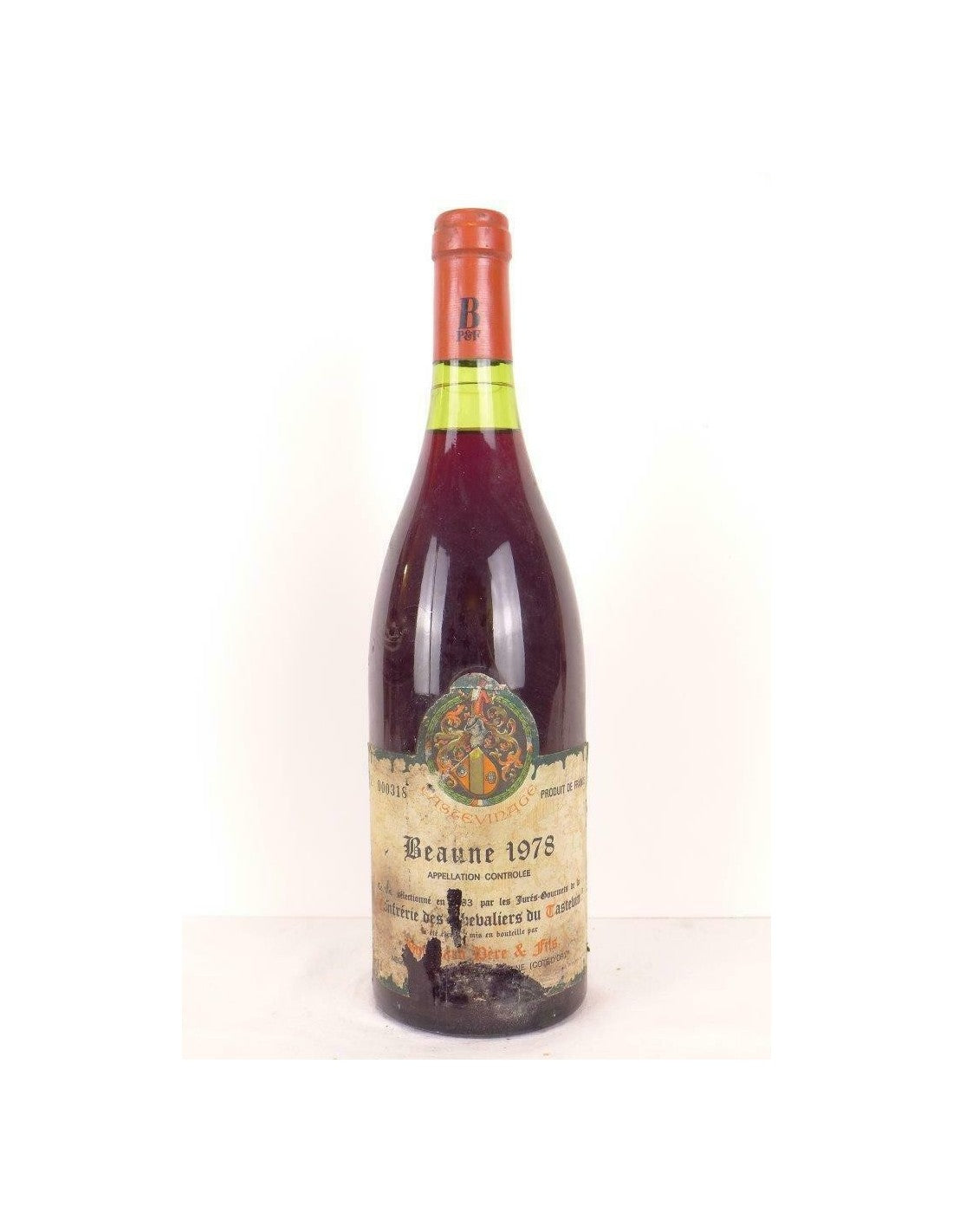 1978 - beaune - bouchard père et fils tastevinage - rouge - bourgogne - Just Wines 