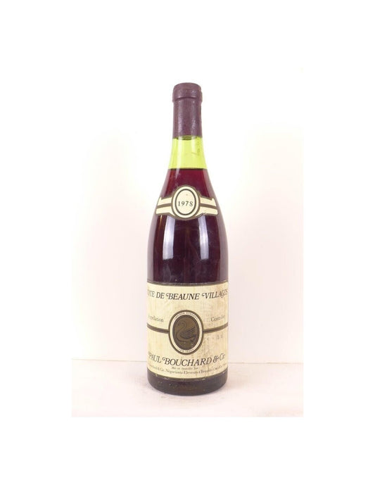 1978 - beaune - paul bouchard - rouge - bourgogne - Just Wines 