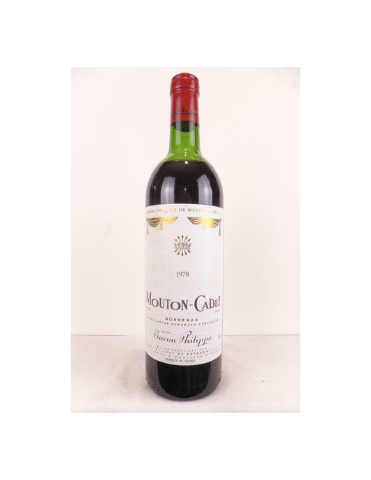 1978 - bordeaux - mouton-cadet baron philippe de rothschild (b1) - rouge - bordeaux - Just Wines 