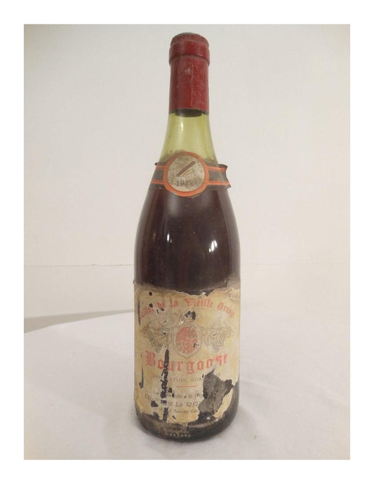 1978 - bourgogne - cellier de la vieille grange (étiquette abimée niveau bas) - rouge - bourgogne - Just Wines 