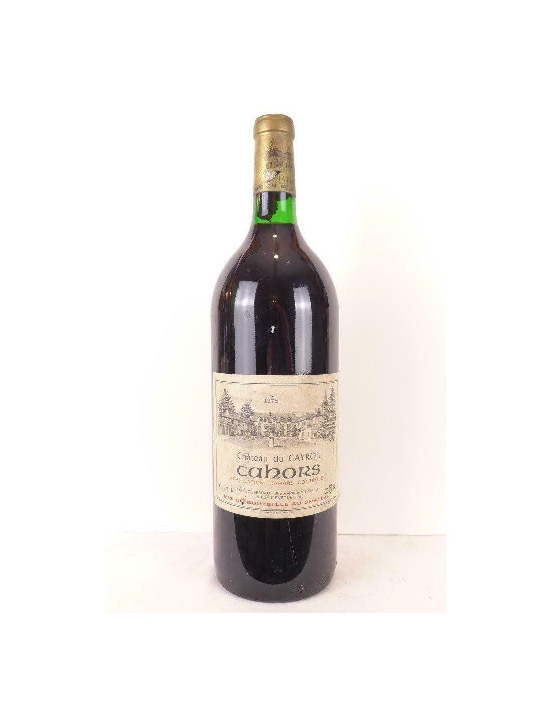 1978 - cahors - château du cayrou magnum 150 cl - rouge - sud-ouest - Just Wines 