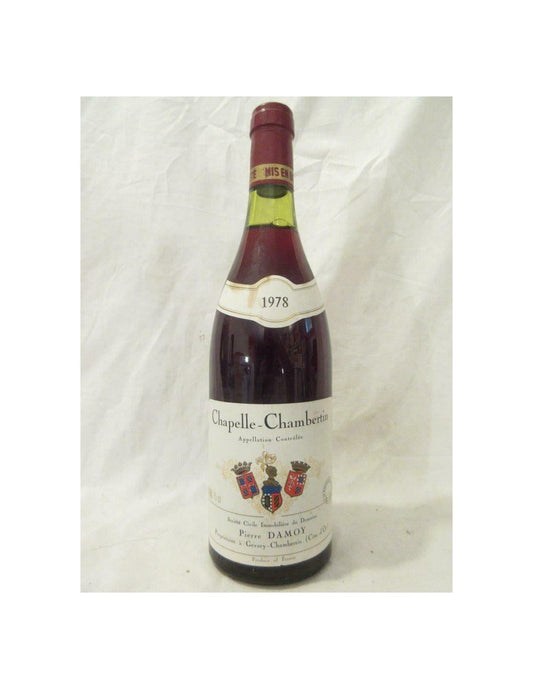 1978 - chapelle-chambertin - pierre damoy grand cru - rouge - bourgogne - Just Wines 