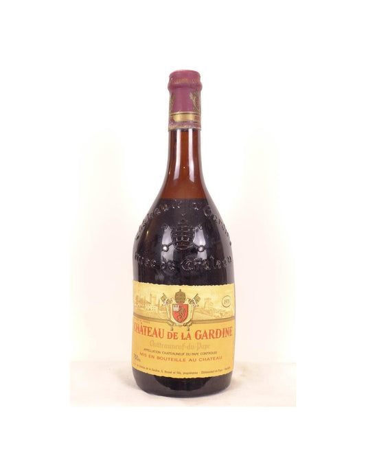 1978 - châteauneuf du pape - château de la gardine - rouge - rhône - Just Wines 