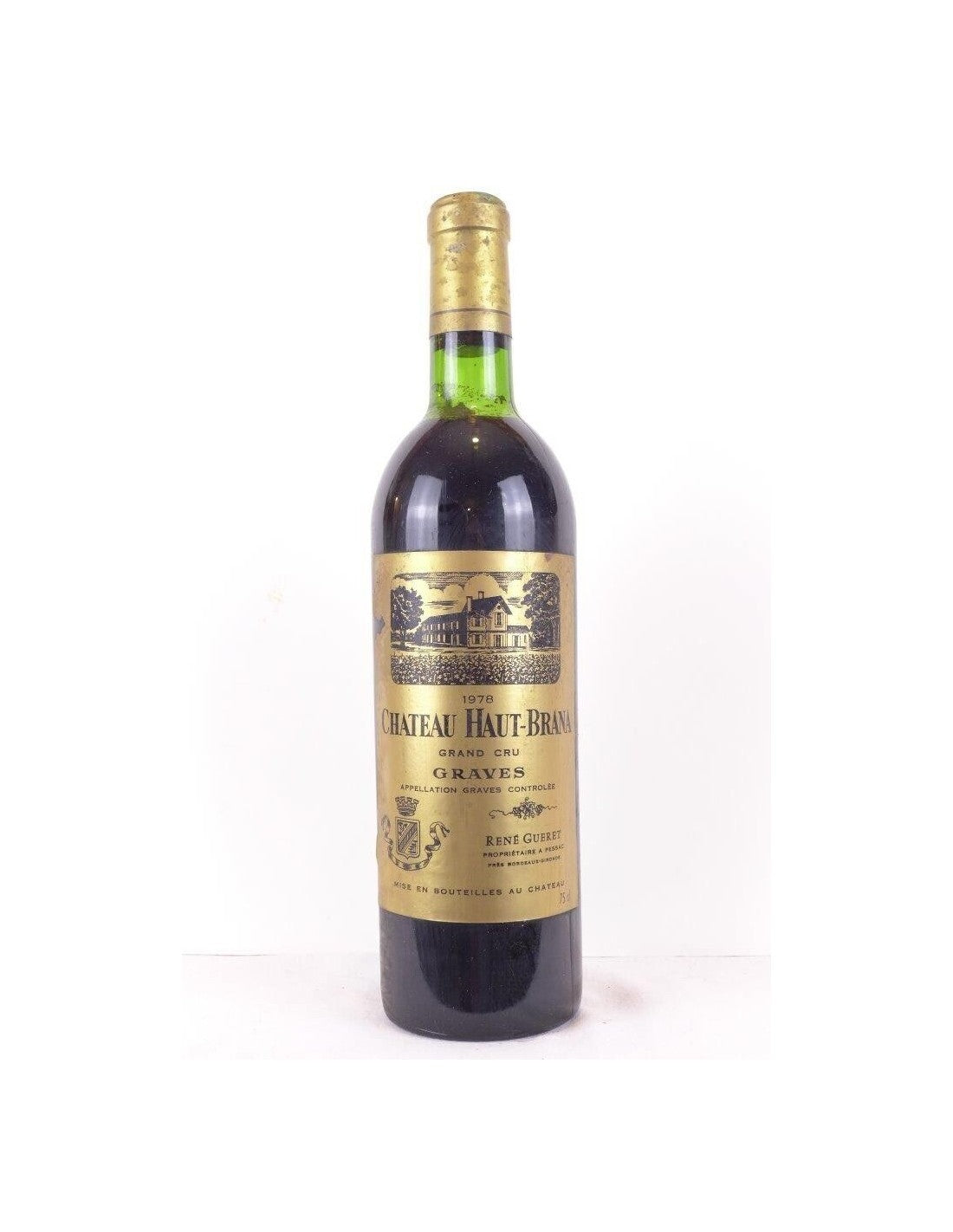 1978 - graves - château haut-brana grand cru - rouge - bordeaux - Just Wines 