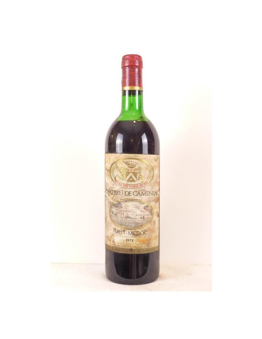 1978 - haut-médoc - château de camensac grand cru classé (étiquette sale b1) - rouge - bordeaux - Just Wines 