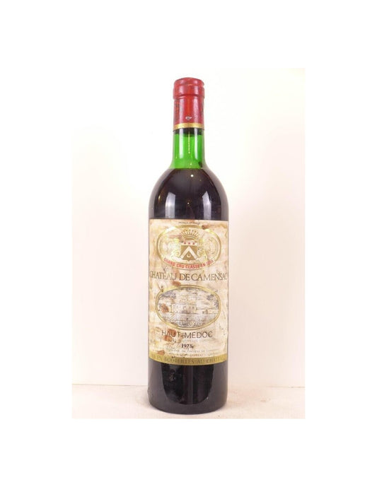 1978 - haut-médoc - château de camensac grand cru classé (étiquette sale) - rouge - bordeaux - Just Wines 