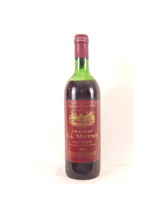 1978 - haut-médoc - château la mothe (niveau bas) - rouge - bordeaux - Just Wines 