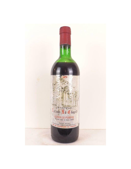 1978 - lalande de pomerol - château lavinot la chapelle - rouge - bordeaux - Just Wines 