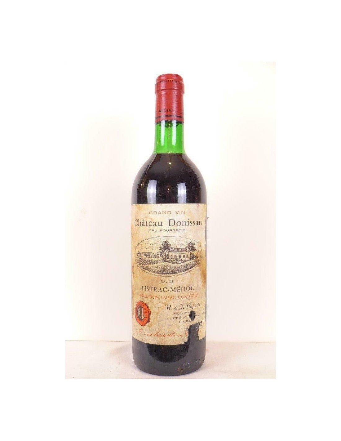 1978 - listrac - château donissan cru bourgeois - rouge - bordeaux - Just Wines 