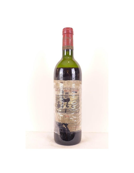 1978 - margaux - chatellier et fils (étiquette et capsule abîmées) - rouge - bordeaux - Just Wines 