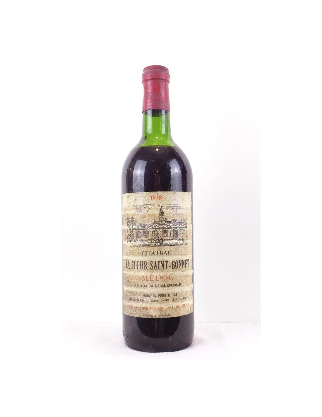 1978 - médoc - château la fleur saint-bonnet - rouge - bordeaux - Just Wines 