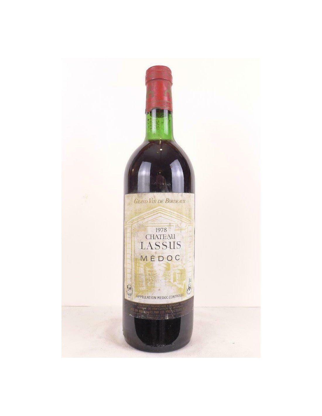 1978 - médoc - château lassus - rouge - bordeaux - Just Wines 