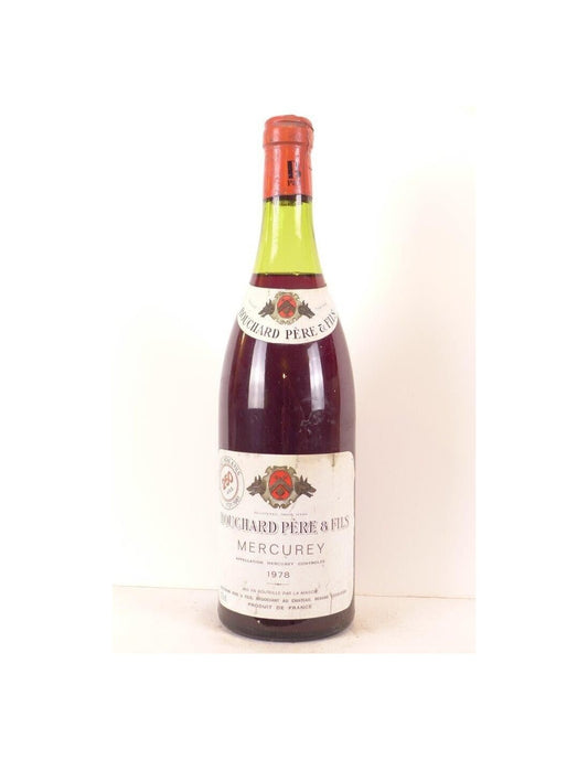 1978 - mercurey - bouchard père et fils - rouge - bourgogne - Just Wines 