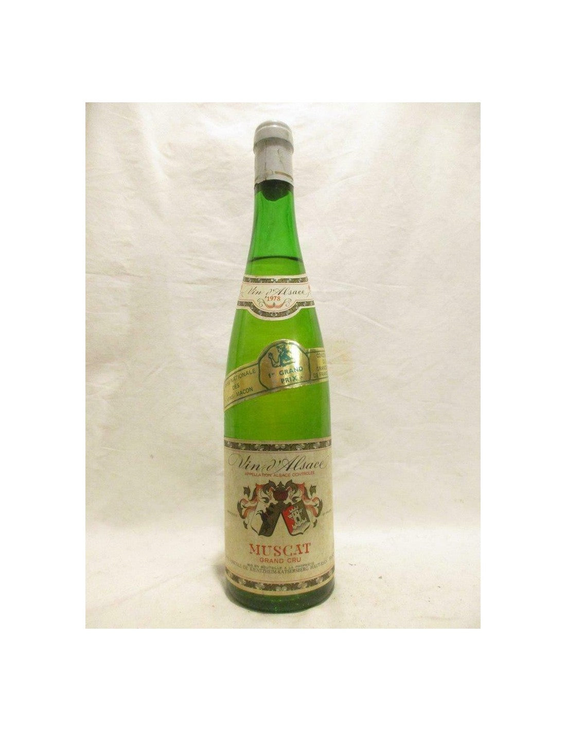 1978 - muscat - cave de kientzheim-keysersberg grand cru - blanc - alsace - Just Wines 