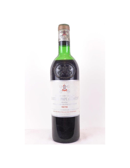 1978 - pessac-léognan - château pape clément grand cru classé (capsule oxydée) - rouge - bordeaux - Just Wines 