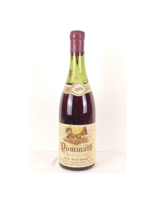 1978 - pommard - derats-dumay - rouge - bourgogne - Just Wines 