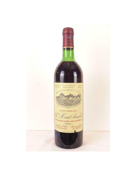 1978 - saint-émilion - château haut-simard - rouge - bordeaux - Just Wines 