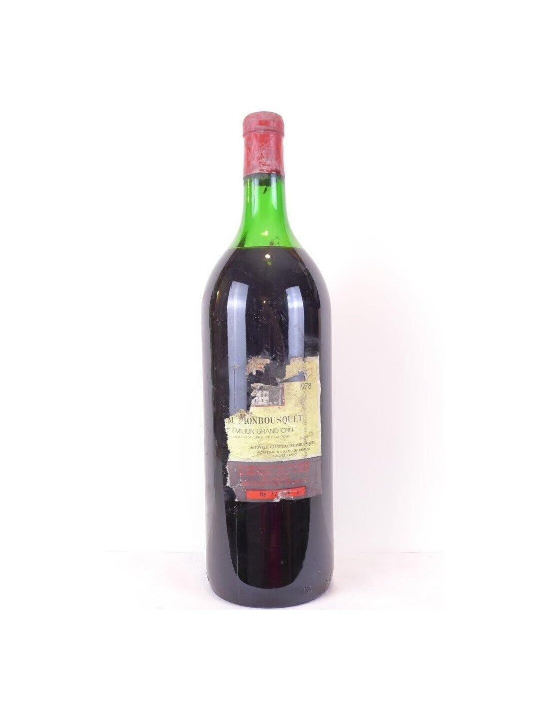 1978 - saint-émilion - château monbousquet grand cru (étiquette abîmée) magnum 150 cl - rouge - bordeaux - Just Wines 