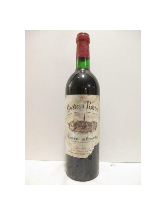 1978 - saint-émilion - château rozier grand cru (étiquette abîmée b2) - rouge - bordeaux - Just Wines 