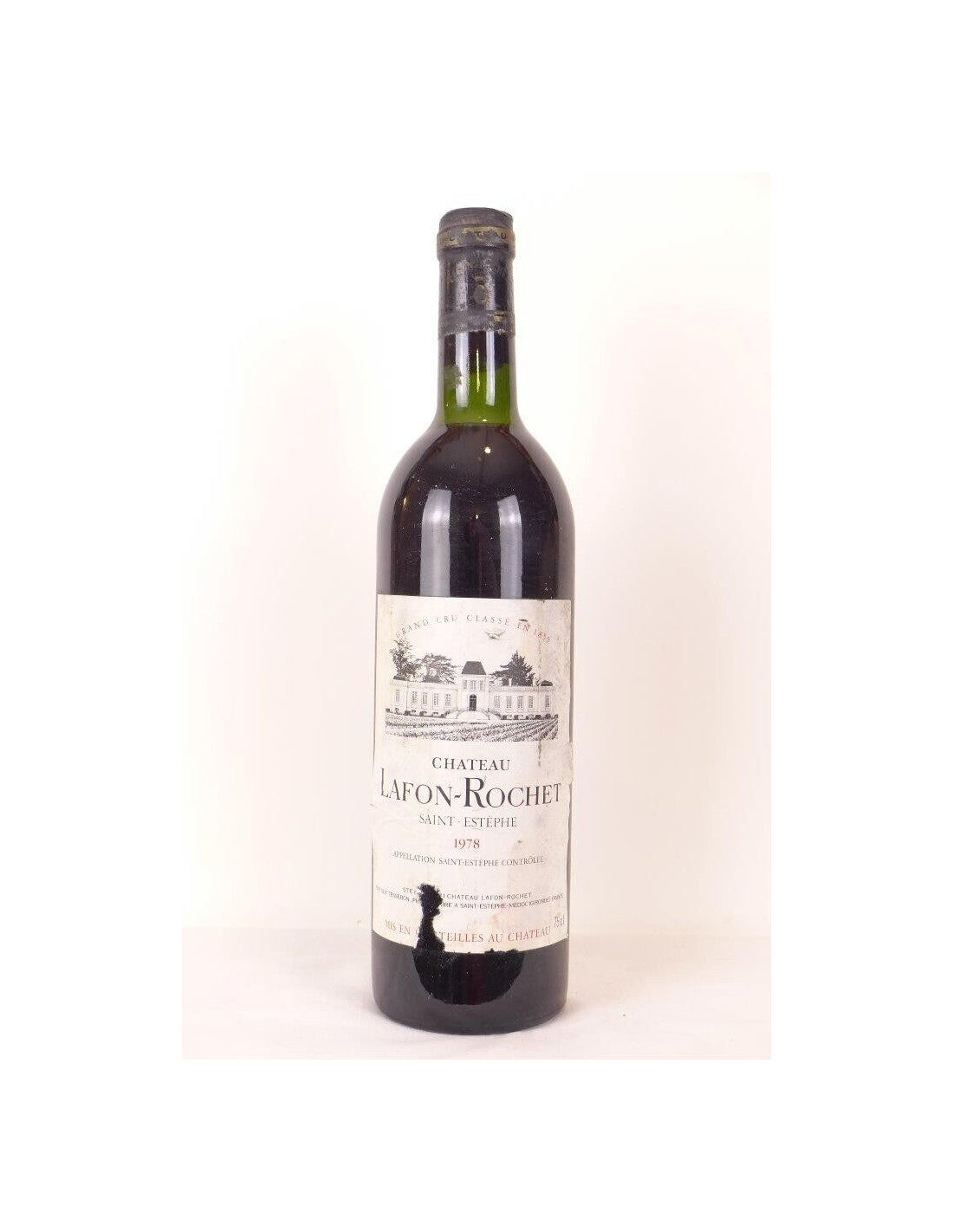 1978 - saint-estèphe - château lafon-rochet grand cru classé (étiquette abîmée) - rouge - bordeaux - Just Wines 