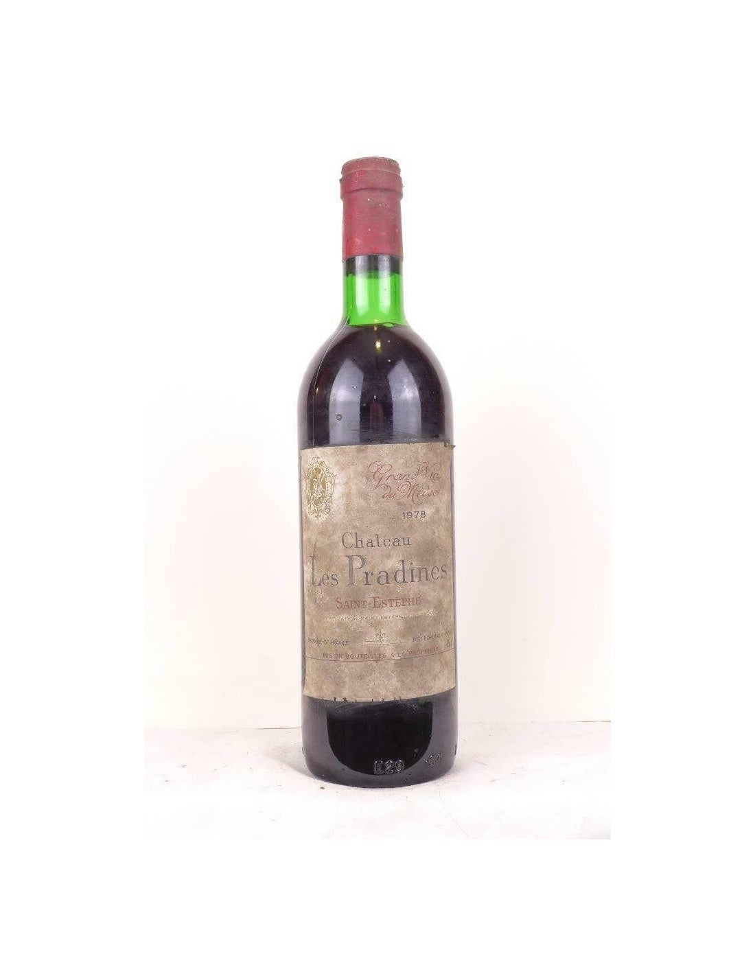 1978 - saint-estèphe - château les pradines - rouge - bordeaux - Just Wines 