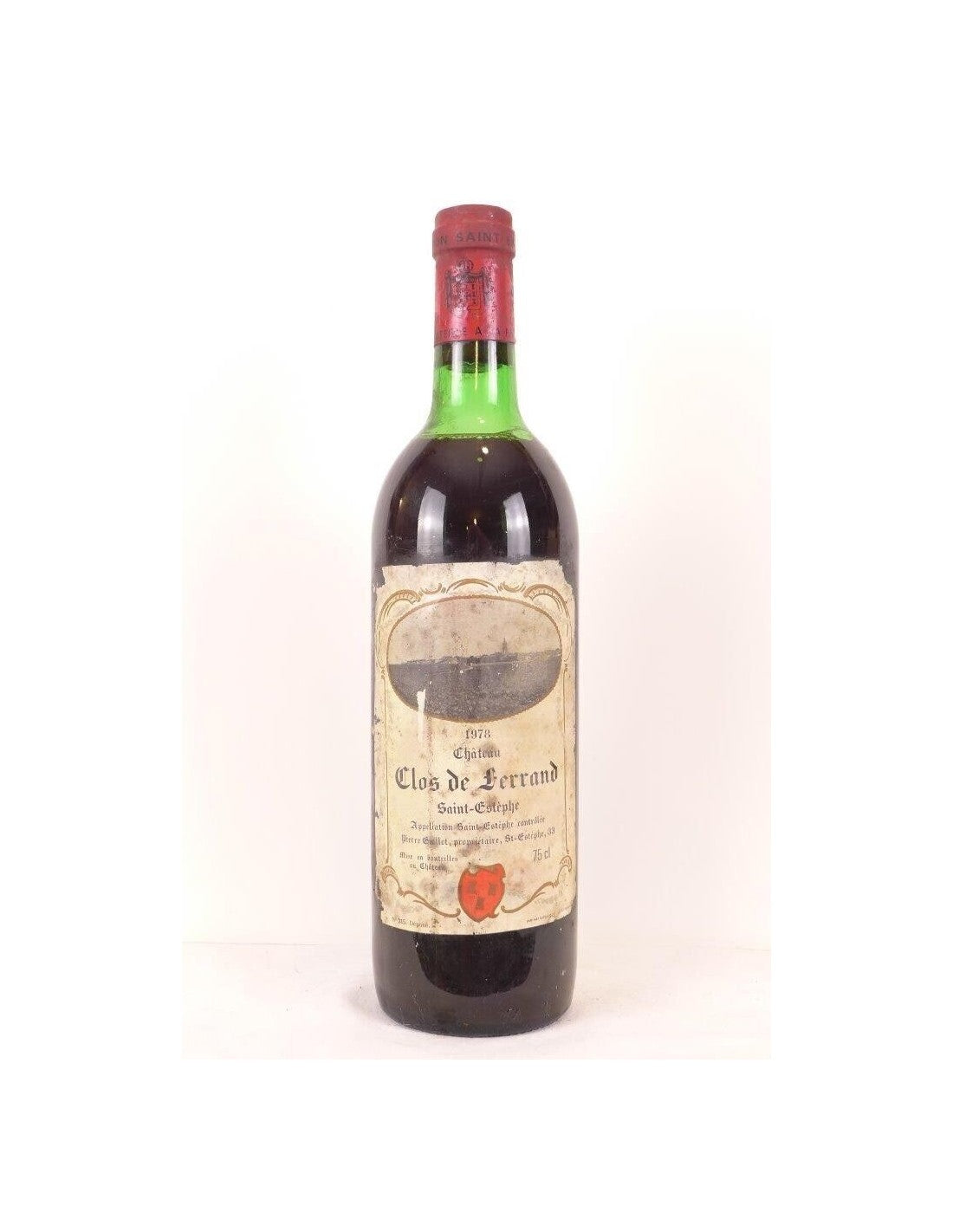 1978 - saint-estèphe - clos de ferrand (b1) - rouge - bordeaux - Just Wines 