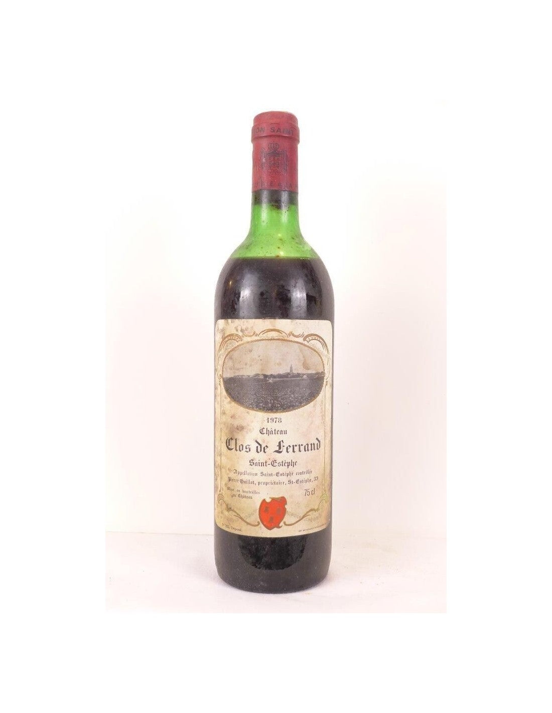 1978 - saint-estèphe - clos de ferrand - rouge - bordeaux - Just Wines 