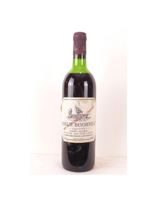 1978 - saint-julien - château beychevelle grand cru classé (b2) - rouge - bordeaux - Just Wines 