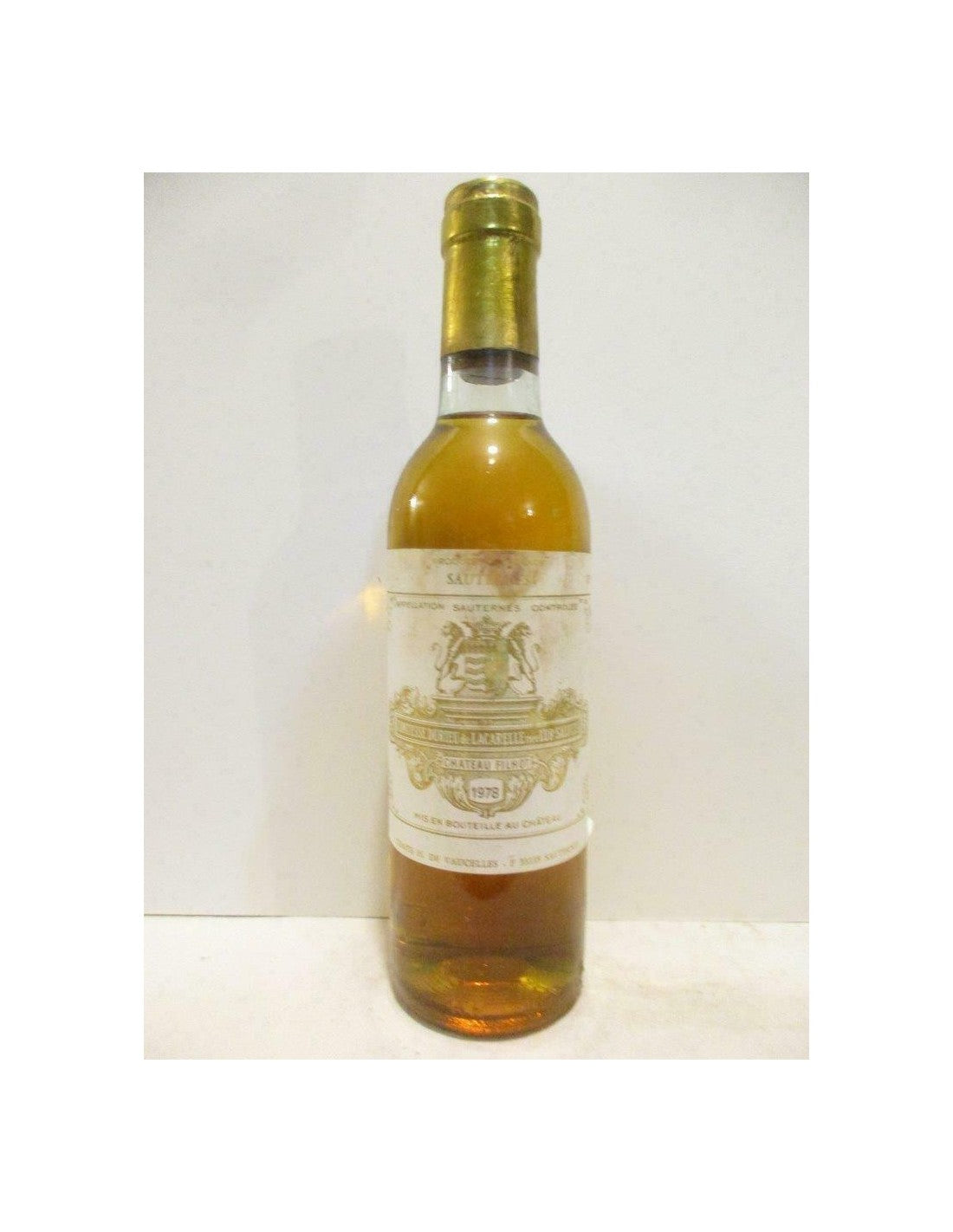 1978 - sauternes - château filhot grand cru classé (b3) 37,5 cl - liquoreux - bordeaux - Just Wines 