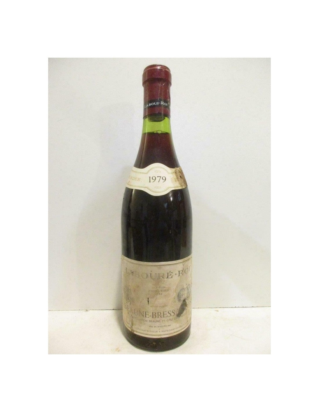 1979 - beaune - labouré-roi premier cru bressandes (étiquette abîmée) - rouge - bourgogne - Just Wines 