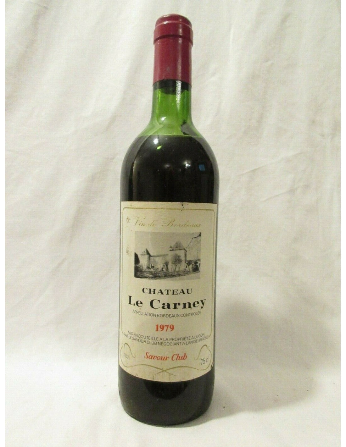 1979 - bordeaux - château le carney savour club - rouge - bordeaux - Just Wines 