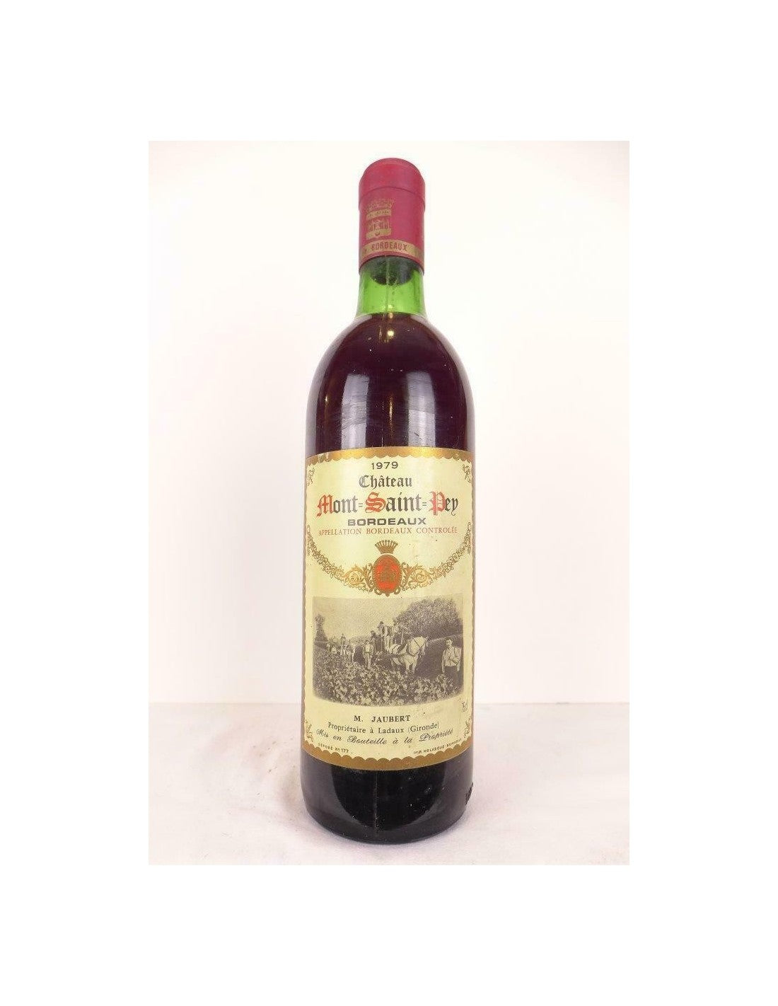 1979 - bordeaux - château mont-saint-pey - rouge - bordeaux - Just Wines 