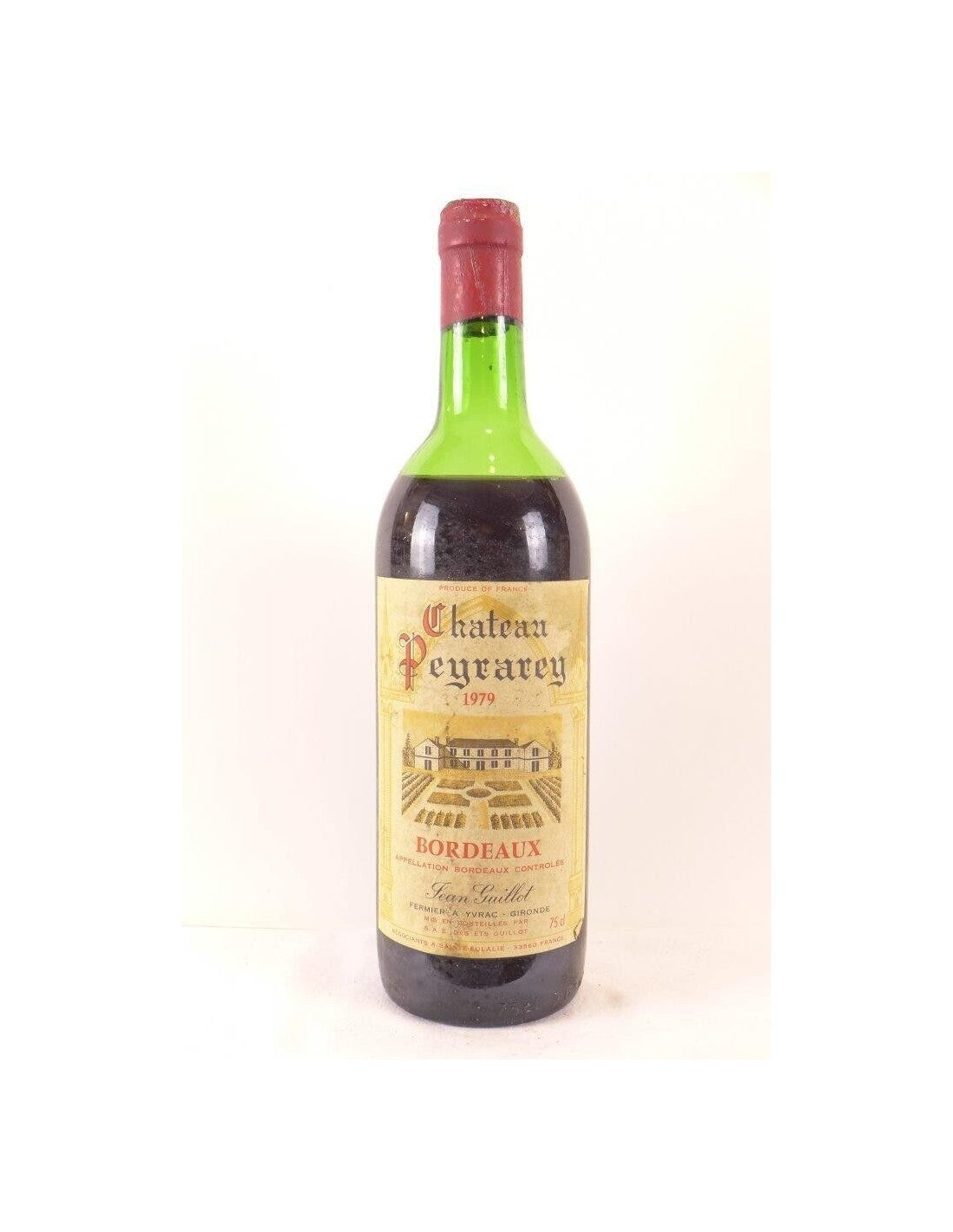 1979 - bordeaux - château peyrarey - rouge - bordeaux - Just Wines 