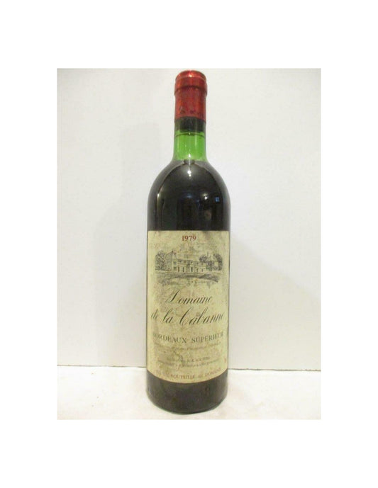 1979 - bordeaux supérieur - domaine de la cabanne - rouge - bordeaux - Just Wines 