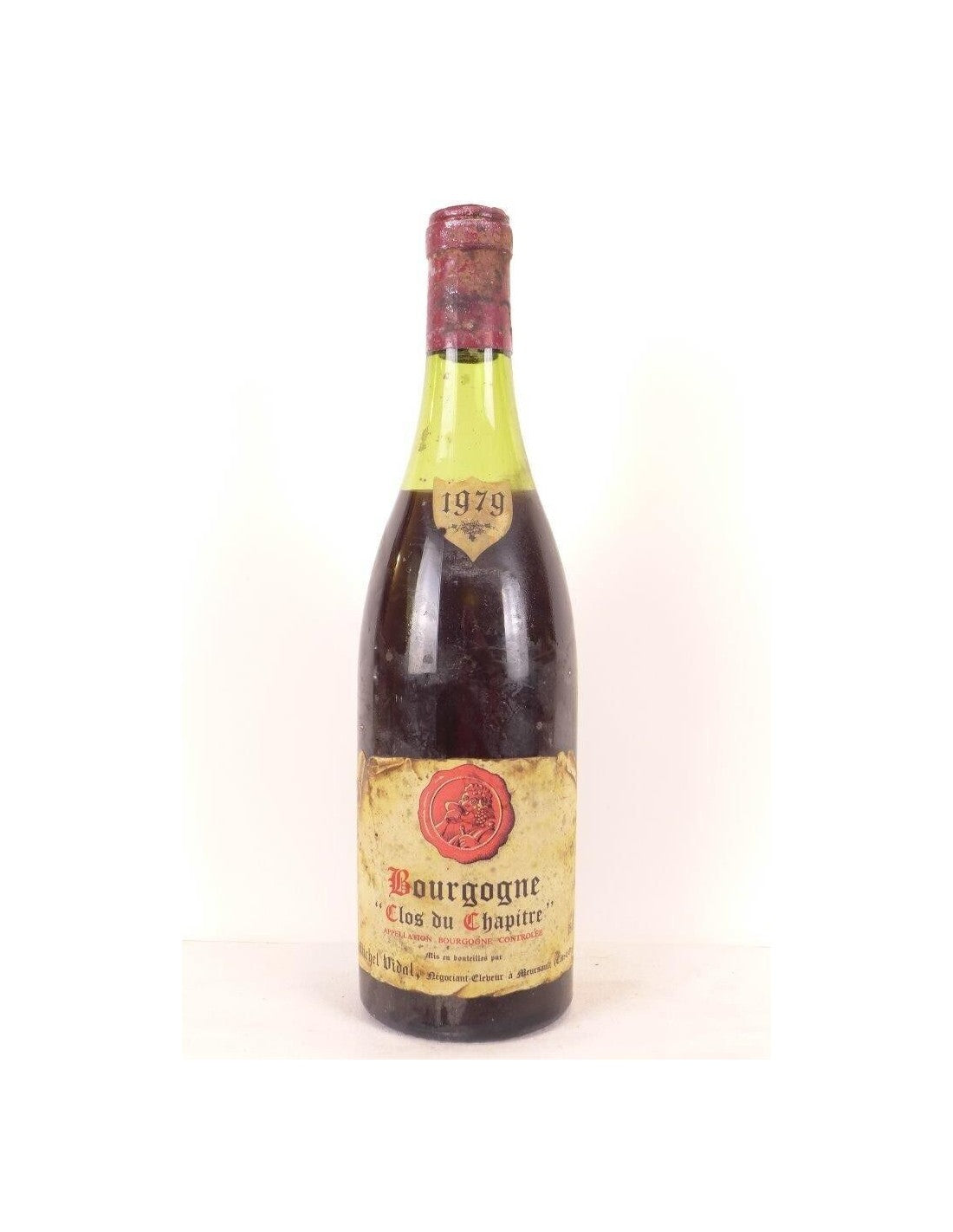 1979 - bourgogne - michel vidal clos du chapitre - rouge - bourgogne - Just Wines 