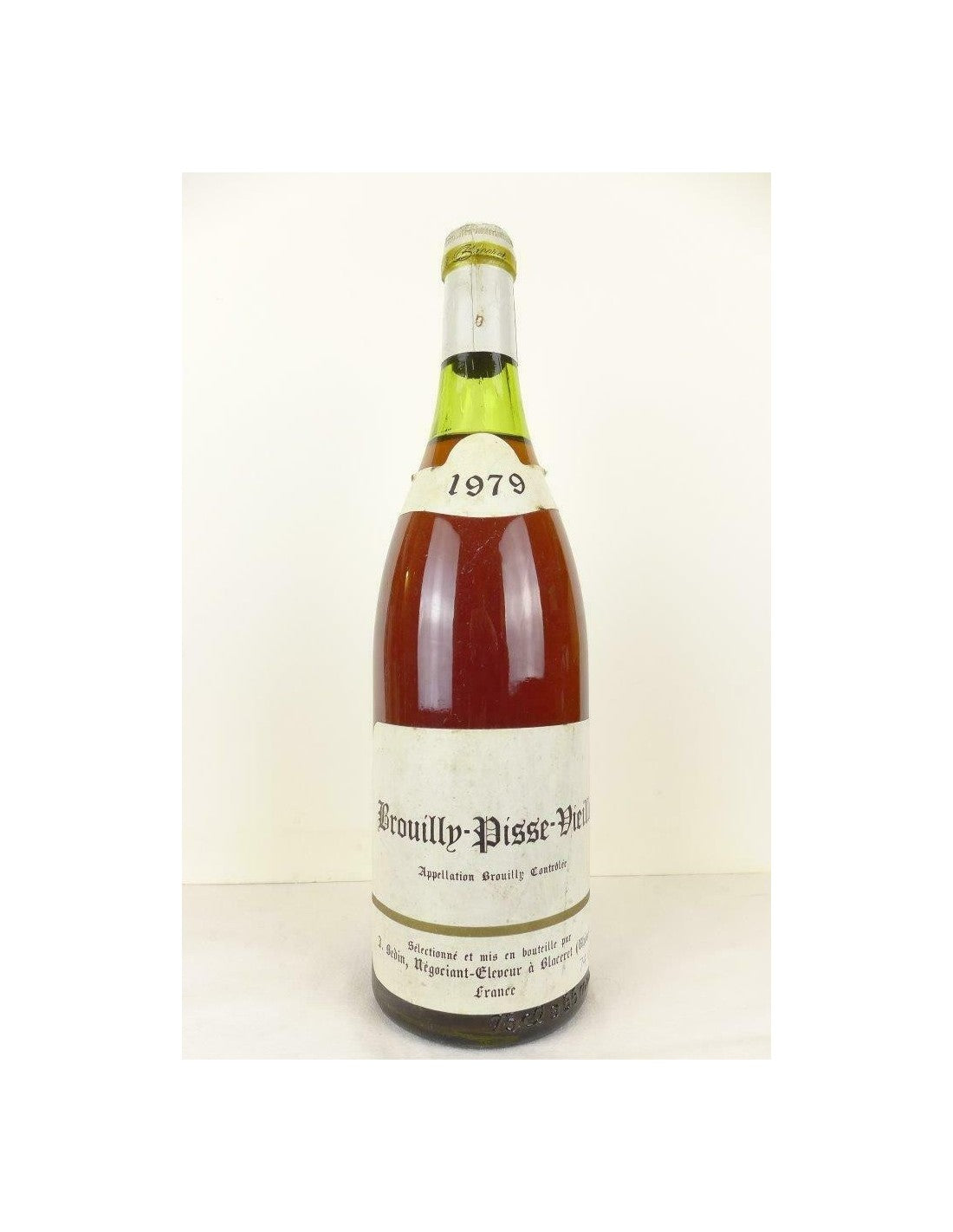 1979 - brouilly - bedin pisse-vieille - rouge - beaujolais - Just Wines 