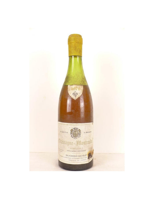 1979 - chassagne-montrachet - delagrange-bachelet morgeots (b3) - blanc - bourgogne - Just Wines 