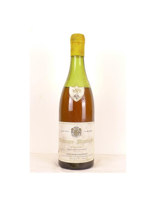 1979 - chassagne-montrachet - delagrange-bachelet morgeots (b5) - blanc - bourgogne - Just Wines 