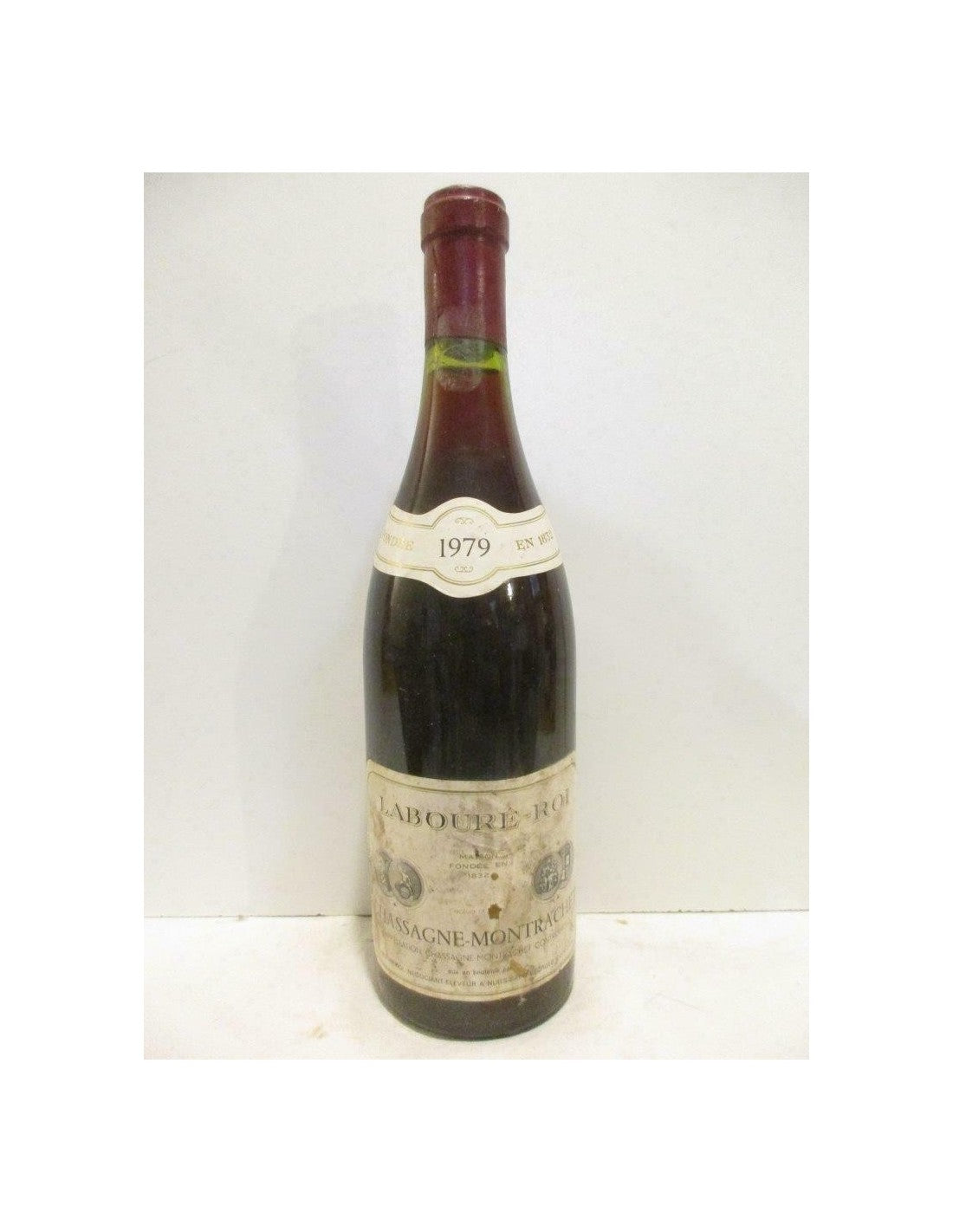 1979 - chassagne-montrachet - labouré-roi - rouge - bourgogne - Just Wines 